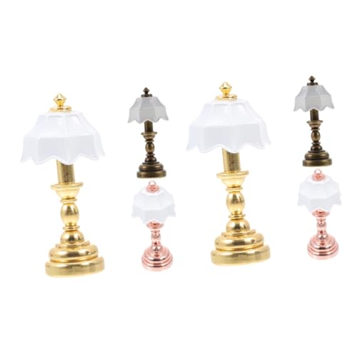 ULTECHNOVO 6stücke Teiliges Miniatur Tischlampe Dekoration Für Mini Haus Nachttischlampe Für Kinderzimmer Und Mini Landschaftsmodelle von ULTECHNOVO