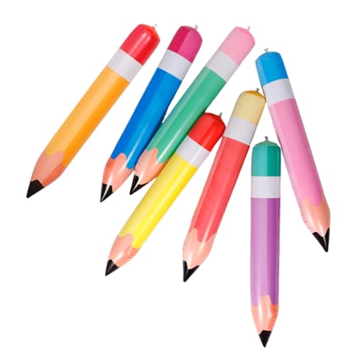 ULTECHNOVO 7 Stück Giant Inflatable Pencil Teilig PVC Aufblasbare Bleistifte Bunten Farben für Schulanfang und Klassenzimmerdekoration für Partys und Schulveranstaltungen ULTECHNOVO 7 Stück Giant Inflatable Pencil Teilig PVC Aufblasbare Bleistifte Bunten Farben für Schulanfang und Klassenzimmerdekoration für Partys und Schulveranstaltungen von ULTECHNOVO