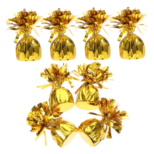ULTECHNOVO 8 Stück Ballongewichte Ballonbogen-set Für Den Herbst Aufblasballons Folienballons Ballonbogen-clips Ballon Herzstückständer Luftballons Für Bogendekoration Golden Pvc ULTECHNOVO 8 Stück Ballongewichte Ballonbogen-set Für Den Herbst Aufblasballons Folienballons Ballonbogen-clips Ballon Herzstückständer Luftballons Für Bogendekoration Golden Pvc von ULTECHNOVO
