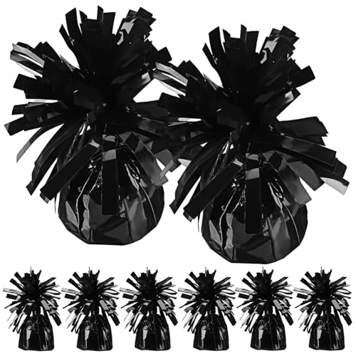 ULTECHNOVO 8 Stück Festival Gunst Ballongewichte Und Band Gewichte Für Luftballons Ballonzubehör Gewichte Für Party-schweres Ballongewicht Ballon Gewichtet Black Das Haustier von ULTECHNOVO