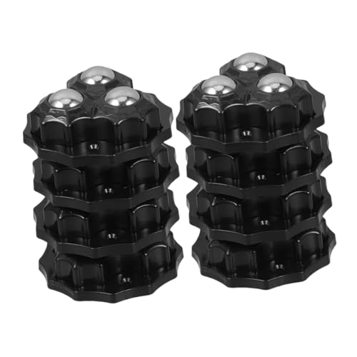 ULTECHNOVO 8 Stück Kugellenkrad selbstklebende Rollenräder klebende Riemenscheibe Selbstklebende Mini-Lenkrollen Rollen für Möbelbeine selbstklebende Universalriemenscheibe Edelstahl Schwarz ULTECHNOVO 8 Stück Kugellenkrad selbstklebende Rollenräder klebende Riemenscheibe Selbstklebende Mini-Lenkrollen Rollen für Möbelbeine selbstklebende Universalriemenscheibe Edelstahl Schwarz von ULTECHNOVO