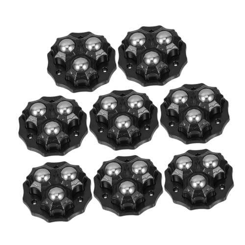 ULTECHNOVO 8 Stück Kugellenkrad selbstklebende Universalriemenscheibe Selbstklebende Mini-Lenkrollen Lenkrollen für Möbel Rollen für Möbelbeine PP Schwarz ULTECHNOVO 8 Stück Kugellenkrad selbstklebende Universalriemenscheibe Selbstklebende Mini-Lenkrollen Lenkrollen für Möbel Rollen für Möbelbeine PP Schwarz von ULTECHNOVO