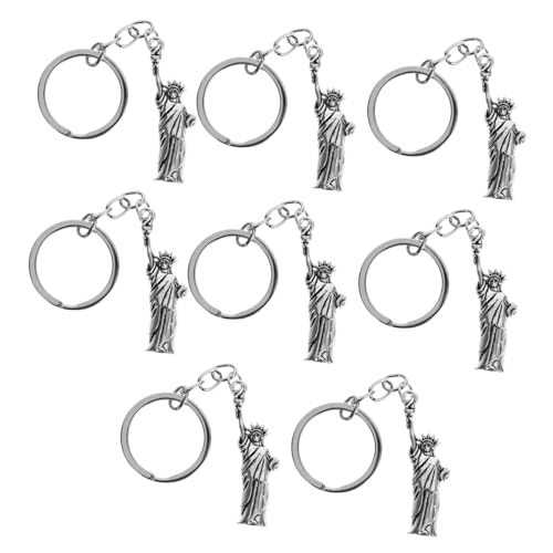 ULTECHNOVO 8 Stück Party-schlüsselanhänger Girly Schlüsselanhänger Für Frauen Reize Perlen Schlüsselkette Handtaschen-anhänger Lady Liberty Schlüsselanhänger Schlüsselband Damen Silver Metall ULTECHNOVO 8 Stück Party-schlüsselanhänger Girly Schlüsselanhänger Für Frauen Reize Perlen Schlüsselkette Handtaschen-anhänger Lady Liberty Schlüsselanhänger Schlüsselband Damen Silver Metall von ULTECHNOVO