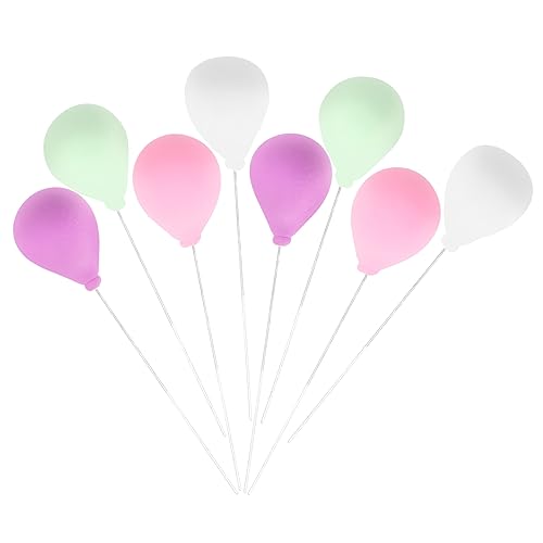 ULTECHNOVO 8 Stück Puppenhaus Dekoration Farblich Gemischte Runde und Ovale Mini Luftballons Realistische Miniatur für Mikro und Puppenhaus Zubehör Zufällige Farbe ULTECHNOVO 8 Stück Puppenhaus Dekoration Farblich Gemischte Runde und Ovale Mini Luftballons Realistische Miniatur für Mikro und Puppenhaus Zubehör Zufällige Farbe von ULTECHNOVO