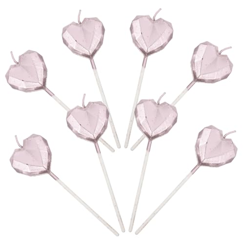 ULTECHNOVO 8 Stück Sternkerzen Dekoration Geburtstagskerzen Für Kuchen Happy Birthday Kerze Geburtstagskuchenkerzen Lustige Geburtstagskerzen Thematische Herzkerzen Roségold Paraffin ULTECHNOVO 8 Stück Sternkerzen Dekoration Geburtstagskerzen Für Kuchen Happy Birthday Kerze Geburtstagskuchenkerzen Lustige Geburtstagskerzen Thematische Herzkerzen Roségold Paraffin von ULTECHNOVO