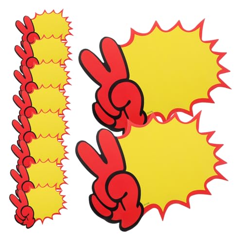 ULTECHNOVO 80 Stück Warenpreisschild Yard Sale Labels Verkaufsaufkleber Verkaufsschilder für Einzelhandelsgeschäfte Preis-Neon-Tags Star Burst-Tags Preisschilder für den Hofverkauf Papier von ULTECHNOVO