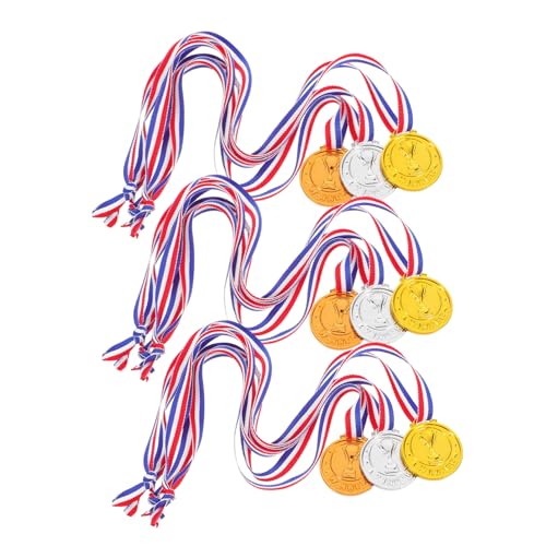 ULTECHNOVO 9 Stück Medaillen Für Medaillen Für Sportveranstaltungen Plastikmedaillen Für Partyzubehör Medaille Gastgeschenke Medaillen Verleihen Bandpreismedaillen Pp ULTECHNOVO 9 Stück Medaillen Für Medaillen Für Sportveranstaltungen Plastikmedaillen Für Partyzubehör Medaille Gastgeschenke Medaillen Verleihen Bandpreismedaillen Pp von ULTECHNOVO