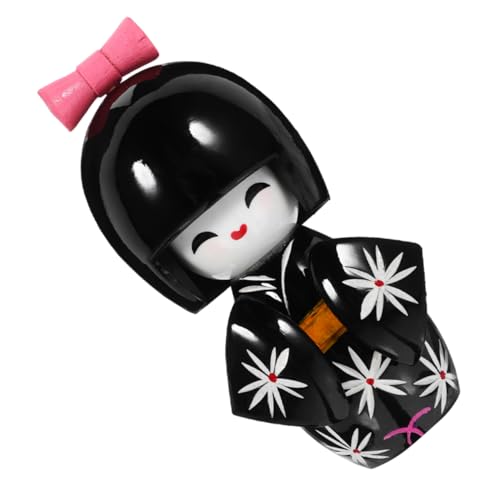 ULTECHNOVO Adorable Japanische Holzfigur mit Traditionellem Kimono Handgefertigte Puppe für Restaurant Dekoration und Sammler Einzigartiges für Japanischer Kultur Tischdeko ULTECHNOVO Adorable Japanische Holzfigur mit Traditionellem Kimono Handgefertigte Puppe für Restaurant Dekoration und Sammler Einzigartiges für Japanischer Kultur Tischdeko von ULTECHNOVO