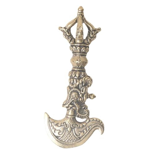 ULTECHNOVO Antikes Messing Vajra Pestle Ornament Retro Deko Schreibtisch Zierde Vintage Messing Handwerk Kompakte Wohnkultur Geschenkidee ULTECHNOVO Antikes Messing Vajra Pestle Ornament Retro Deko Schreibtisch Zierde Vintage Messing Handwerk Kompakte Wohnkultur Geschenkidee von ULTECHNOVO