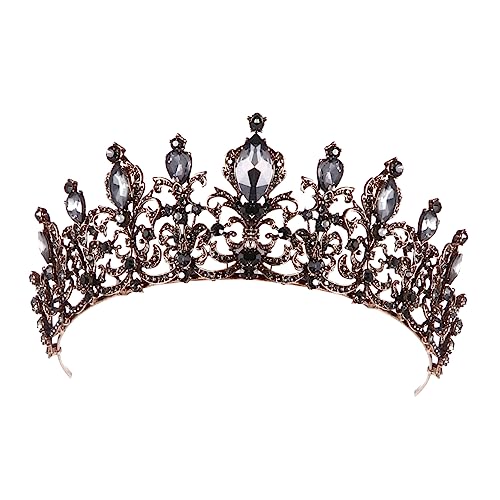 ULTECHNOVO Barocke Strass Krone Braut Hochzeit Haarschmuck mit Langlebigen und Funkelnden Zirkonia Vintage Diadem für Damen Halloween Kostüm Festliches Accessoire für Besondere Anlässe ULTECHNOVO Barocke Strass Krone Braut Hochzeit Haarschmuck mit Langlebigen und Funkelnden Zirkonia Vintage Diadem für Damen Halloween Kostüm Festliches Accessoire für Besondere Anlässe von ULTECHNOVO