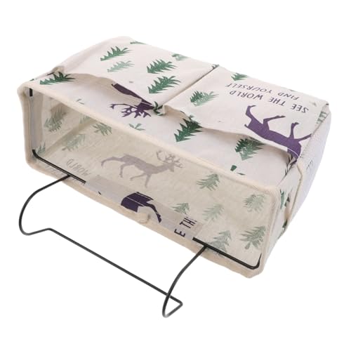 ULTECHNOVO Beige Bett Organizer Hängetasche aus Robustem Baumwoll-leinen mit Großer Kapazität für Bücher Fernbedienung Smartphone Platzsparender Hängekorb für Hochbett ULTECHNOVO Beige Bett Organizer Hängetasche aus Robustem Baumwoll-leinen mit Großer Kapazität für Bücher Fernbedienung Smartphone Platzsparender Hängekorb für Hochbett von ULTECHNOVO