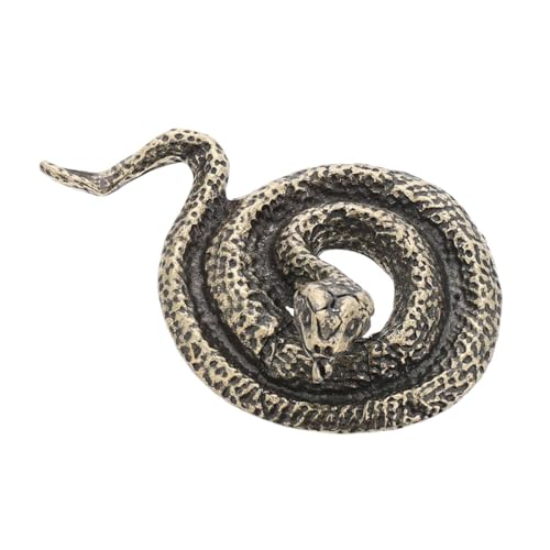 ULTECHNOVO Brass Snake Figurine Vintage Messing Schlangenornament Für Büro Und Gestaltete Tischdekoration Kulturelles Symbol Für ULTECHNOVO Brass Snake Figurine Vintage Messing Schlangenornament Für Büro Und Gestaltete Tischdekoration Kulturelles Symbol Für von ULTECHNOVO