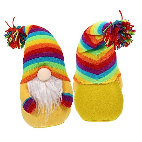 ULTECHNOVO Bunte Faceless GNOME Puppe aus Umweltfreundlichem Material Große Gelbe Dekoration für Schreibtisch Wohnzimmer Langlebige Lustige Wohnaccessoires für Familie ULTECHNOVO Bunte Faceless GNOME Puppe aus Umweltfreundlichem Material Große Gelbe Dekoration für Schreibtisch Wohnzimmer Langlebige Lustige Wohnaccessoires für Familie von ULTECHNOVO