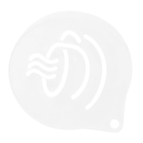 ULTECHNOVO Cappuccino Schablone für Kaffee und Desserts Leichtes Langlebiges DIY Kaffeetemplate Wiederverwendbar Einfach zu Reinigen für Milchkaffee Latte Art Puderzucker Dekoration ULTECHNOVO Cappuccino Schablone für Kaffee und Desserts Leichtes Langlebiges DIY Kaffeetemplate Wiederverwendbar Einfach zu Reinigen für Milchkaffee Latte Art Puderzucker Dekoration von ULTECHNOVO
