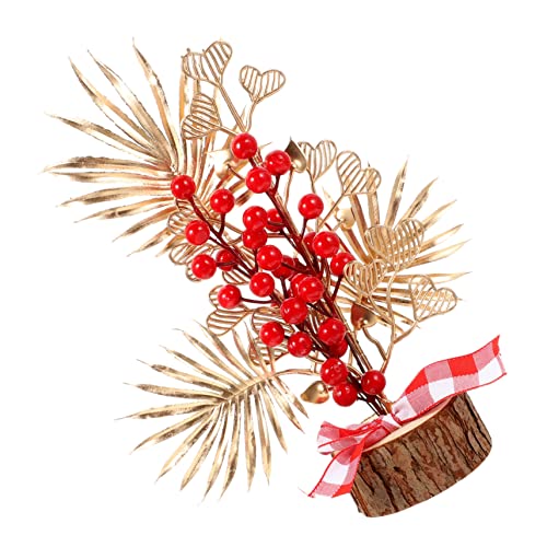 ULTECHNOVO Chinesische Neujahrsdeko Tischornament Glücksfrucht Deko für Hochzeit Wohnzimmer Festlicher Frühjahrsdekoration für Neujahr und Frühjahrsfest von ULTECHNOVO