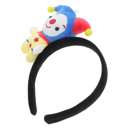 ULTECHNOVO Clown Stirnband Haarband Clown Kostüm Clown Hüte Clown Accessoires Zirkus Haarteil Partyhüte Kostüm Stirnband Halloween Haarband Lustige Stirnbänder Plüschtier Stirnbänder Stoff ULTECHNOVO Clown Stirnband Haarband Clown Kostüm Clown Hüte Clown Accessoires Zirkus Haarteil Partyhüte Kostüm Stirnband Halloween Haarband Lustige Stirnbänder Plüschtier Stirnbänder Stoff von ULTECHNOVO