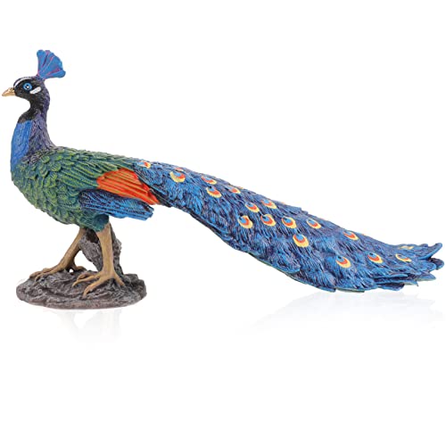 ULTECHNOVO Dekorative Pfauenfigur Realistische Pfauenstatue für Schreibtisch Handgefertigte Langlebige Tischdekoration mit Feinen Details für Zuhause ULTECHNOVO Dekorative Pfauenfigur Realistische Pfauenstatue für Schreibtisch Handgefertigte Langlebige Tischdekoration mit Feinen Details für Zuhause von ULTECHNOVO