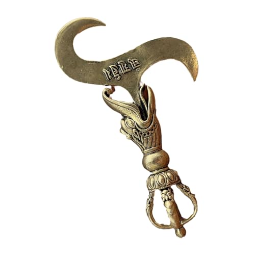 ULTECHNOVO Dekorativer Vajra Stößel Anhänger aus Messing Retro Ornament für DIY Bastelarbeiten für Wohnkultur und Religiöse Angebote ULTECHNOVO Dekorativer Vajra Stößel Anhänger aus Messing Retro Ornament für DIY Bastelarbeiten für Wohnkultur und Religiöse Angebote von ULTECHNOVO