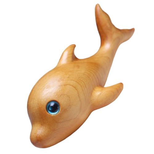 ULTECHNOVO Delfinfigur aus Holz Handgeschnitzt Tischdeko Kleine Holzstatue Einzigartiges Delfindekor ULTECHNOVO Delfinfigur aus Holz Handgeschnitzt Tischdeko Kleine Holzstatue Einzigartiges Delfindekor von ULTECHNOVO