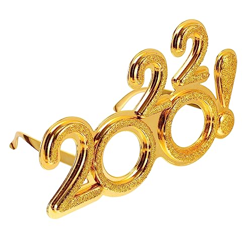 ULTECHNOVO Digitale Partybrille mit Gold Lustige Neujahrsbrille als Foto Requisite Leichtes Material Komfortabel für Silvester Feiern und Tanzveranstaltungen ULTECHNOVO Digitale Partybrille mit Gold Lustige Neujahrsbrille als Foto Requisite Leichtes Material Komfortabel für Silvester Feiern und Tanzveranstaltungen von ULTECHNOVO