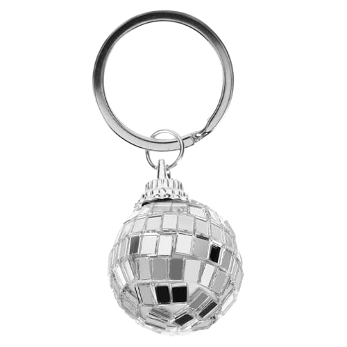 ULTECHNOVO Disco Ball Schlüsselanhänger Hängende Discokugel mit Glänzendem für Partys und Dekoration Silber ULTECHNOVO Disco Ball Schlüsselanhänger Hängende Discokugel mit Glänzendem für Partys und Dekoration Silber von ULTECHNOVO