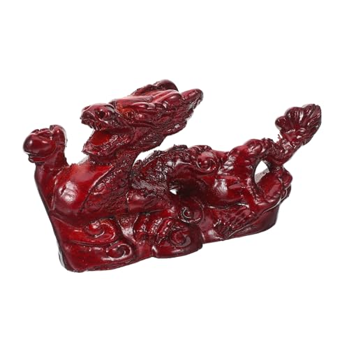 ULTECHNOVO Drachenstatue aus Holz Traditionelles Chinesisches Drachenornament Tischdekoration Geschenkidee Langlebig Handgefertigt Bringt Glück und Gesundheit ULTECHNOVO Drachenstatue aus Holz Traditionelles Chinesisches Drachenornament Tischdekoration Geschenkidee Langlebig Handgefertigt Bringt Glück und Gesundheit von ULTECHNOVO