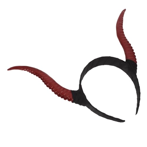 ULTECHNOVO Flexibles Teufelshörner Haarreif Stirnband für Halloween Damen Langlebiger Kunststoff Kopfstück Verstellbar für Kostüm Party Karneval Cosplay Festliche Gothic Kopfbedeckung ULTECHNOVO Flexibles Teufelshörner Haarreif Stirnband für Halloween Damen Langlebiger Kunststoff Kopfstück Verstellbar für Kostüm Party Karneval Cosplay Festliche Gothic Kopfbedeckung von ULTECHNOVO