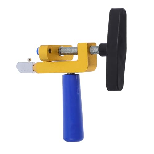 ULTECHNOVO Fliesenschneider und Glasschneider Manuell Verstellbares Schneidewerkzeug für Fliesen Spiegel und Ergonomischer Griff für Präzises Diy Heim und Profi Projekte von ULTECHNOVO
