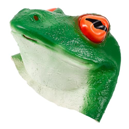 ULTECHNOVO Frosch Maske Kostüm Tiermasken Party-cosplay-maske Tierische Maske Tierkopfmaske Tierische Karnevalsmasken Froschkopfmaske Partymasken Lustig Party-cosplay-tiermasken Emulsion ULTECHNOVO Frosch Maske Kostüm Tiermasken Party-cosplay-maske Tierische Maske Tierkopfmaske Tierische Karnevalsmasken Froschkopfmaske Partymasken Lustig Party-cosplay-tiermasken Emulsion von ULTECHNOVO