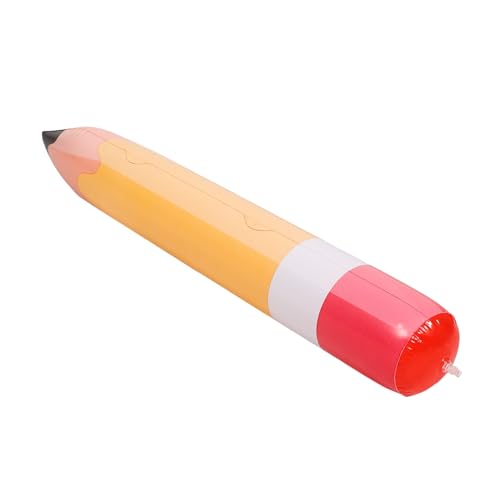ULTECHNOVO Giant Inflatable Pencil Balloon Aufblasbare Bleistift Dekoration für Schulanfang und Kindergeburtstag für Schulveranstaltungen Partys und Garten Dekorationen von ULTECHNOVO