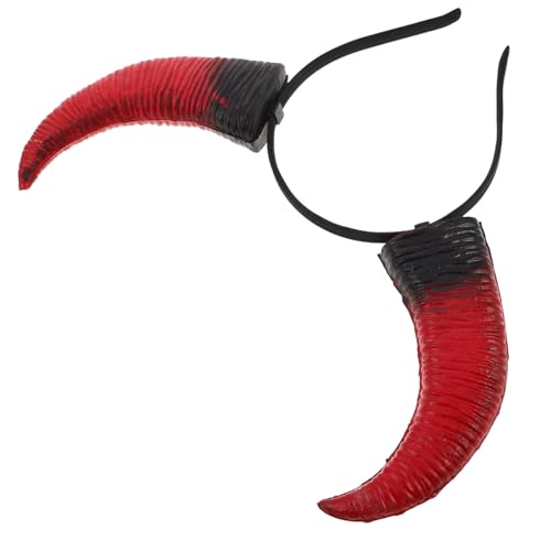 ULTECHNOVO Gothic Devil Horns Headband Rotes Schwarz Horn Haarreif Robust Für Halloween Karneval Cosplay Party Accessoire Auffälliges Design Für Fotoshootings Und Rollenspiele ULTECHNOVO Gothic Devil Horns Headband Rotes Schwarz Horn Haarreif Robust Für Halloween Karneval Cosplay Party Accessoire Auffälliges Design Für Fotoshootings Und Rollenspiele von ULTECHNOVO