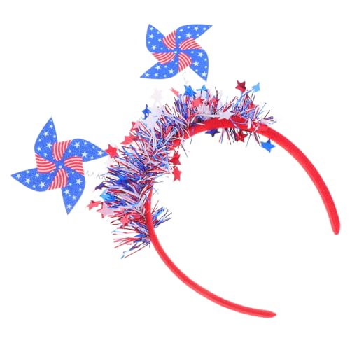 ULTECHNOVO Greeter Filzstoff Patriotische Stirnbänder Unabhängigkeitstag Kopfschmuck Haargummis Für Patriotische Partygeschenke Zum 4 Juli ULTECHNOVO Greeter Filzstoff Patriotische Stirnbänder Unabhängigkeitstag Kopfschmuck Haargummis Für Patriotische Partygeschenke Zum 4 Juli von ULTECHNOVO