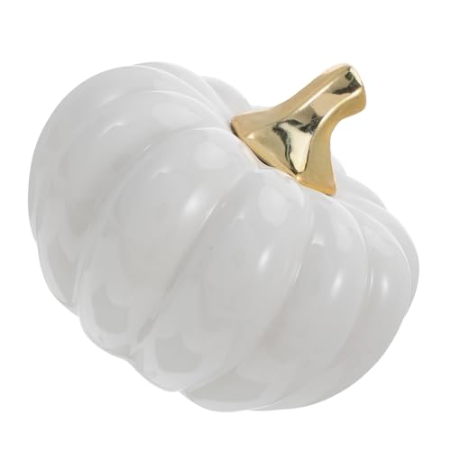 ULTECHNOVO Halloween Deko Keramik Kürbis Dekoration Tisch Ornament für Stilvolle Herbst und Halloweendekoration für Kreative Wohnräume und Festliche ULTECHNOVO Halloween Deko Keramik Kürbis Dekoration Tisch Ornament für Stilvolle Herbst und Halloweendekoration für Kreative Wohnräume und Festliche von ULTECHNOVO
