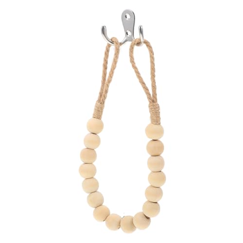ULTECHNOVO Handtuchhalter Holzperlen Wandmontage Handtuchring Bad Küche Retro Handtuchhänger Wandhalterung für Hand und Gesichtstücher Platzsparend Rustikal Vielseitig Einsetzbar ULTECHNOVO Handtuchhalter Holzperlen Wandmontage Handtuchring Bad Küche Retro Handtuchhänger Wandhalterung für Hand und Gesichtstücher Platzsparend Rustikal Vielseitig Einsetzbar von ULTECHNOVO