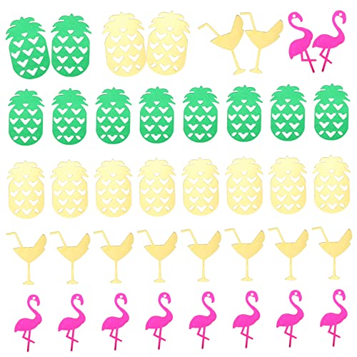 ULTECHNOVO Hawaiian Konfetti Tischdeko für Sommerpartys Buntes Streukonfetti mit Ananas Flamingo Gläsern für Geburtstagsfeiern Hochzeiten und DIY Projekte ULTECHNOVO Hawaiian Konfetti Tischdeko für Sommerpartys Buntes Streukonfetti mit Ananas Flamingo Gläsern für Geburtstagsfeiern Hochzeiten und DIY Projekte von ULTECHNOVO