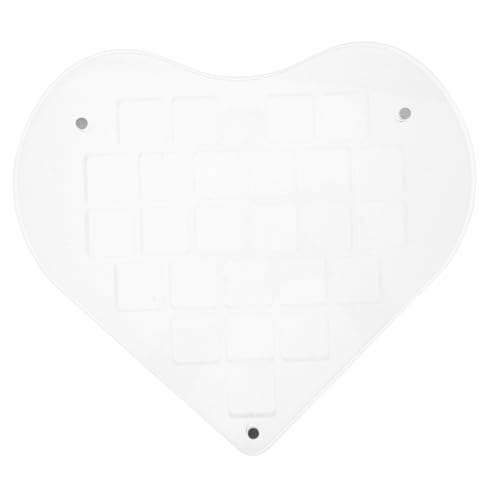 ULTECHNOVO Herzförmige Muschel Aufbewahrungsbox mit Magnetverschluss Transparente Schmuck Displaybox für Kleine Accessoires und Sammlerstücke Multifunktionale Organizer Lösung für Muscheln von ULTECHNOVO