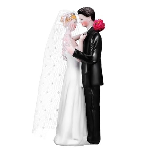 ULTECHNOVO Hochzeits Cake Topper Brautpaar Figurine aus Resin Romantische Tortendekoration für Hochzeiten Verlobungsfeiern Lifelike Dekofigur für Unvergessliche Erinnerungen ULTECHNOVO Hochzeits Cake Topper Brautpaar Figurine aus Resin Romantische Tortendekoration für Hochzeiten Verlobungsfeiern Lifelike Dekofigur für Unvergessliche Erinnerungen von ULTECHNOVO