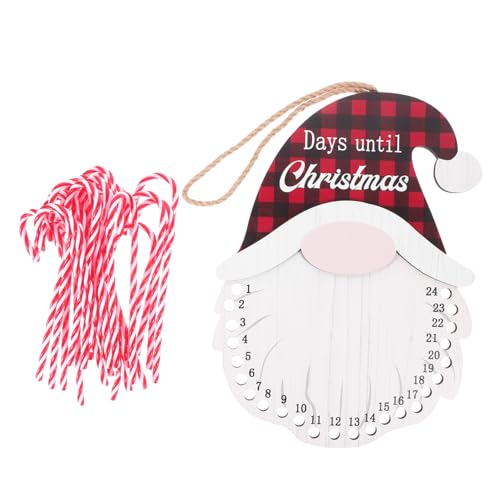 ULTECHNOVO Holz Weihnachts Adventskalender mit Countdown Langlebige Holzkombination Niedlicher Vielseitig als Wanddeko und Einfache Aufhängung für Festliche Weihnachtsstimmung ULTECHNOVO Holz Weihnachts Adventskalender mit Countdown Langlebige Holzkombination Niedlicher Vielseitig als Wanddeko und Einfache Aufhängung für Festliche Weihnachtsstimmung von ULTECHNOVO