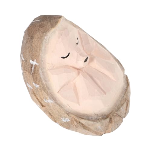 ULTECHNOVO Holz-skulptur Eines Kleinen Igel Als Tisch Und Auto-Dekoration Handgefertigte Holzfigur Für Wohnzimmer Und Garten Vielseitiges Deko Familie Und Freunde von ULTECHNOVO