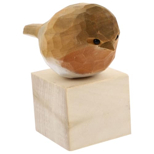 ULTECHNOVO Holzfigur Simulationsvogel Exquisites Vogelornament zur Bürodekoration für Feste für Weihnachten Geburtstage und Hochzeiten Robust und Lebendig ULTECHNOVO Holzfigur Simulationsvogel Exquisites Vogelornament zur Bürodekoration für Feste für Weihnachten Geburtstage und Hochzeiten Robust und Lebendig von ULTECHNOVO