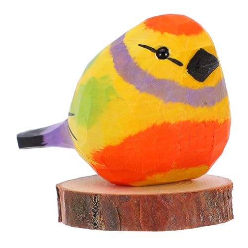 ULTECHNOVO Holzvogelfigur geschnitzt Handwerk entzückende vogelförmige Tierverzierungen winterlich Vogelfiguren Wohnkultur Vogel aus Holz Holzfigurenschnitzerei hölzerne Vögel Linde ULTECHNOVO Holzvogelfigur geschnitzt Handwerk entzückende vogelförmige Tierverzierungen winterlich Vogelfiguren Wohnkultur Vogel aus Holz Holzfigurenschnitzerei hölzerne Vögel Linde von ULTECHNOVO