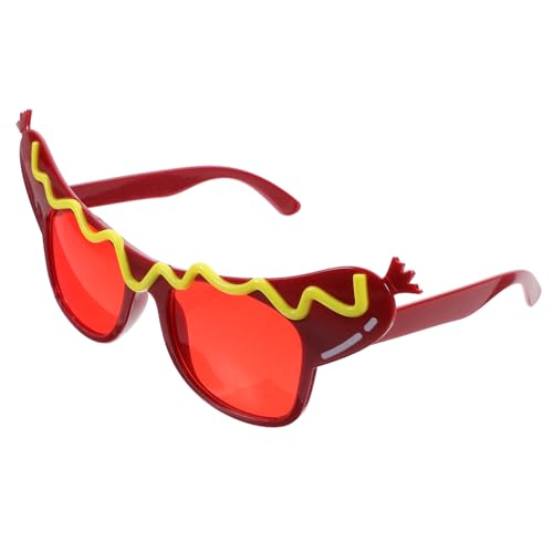 ULTECHNOVO Hot-Dog-Spielzeuggläser lustige brille Brillen für die Sommerparty Praktische Partybrille Neuartige Partybrille dekorative Partygläser Partygeschenke Gläser Abs rot ULTECHNOVO Hot-Dog-Spielzeuggläser lustige brille Brillen für die Sommerparty Praktische Partybrille Neuartige Partybrille dekorative Partygläser Partygeschenke Gläser Abs rot von ULTECHNOVO