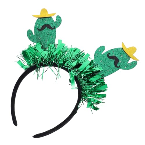 ULTECHNOVO Kaktus Stirnband Stirnbänder Kopfbedeckungen Accessoires Für Frauen Fiesta Accessoires Pinata Kostüm Stirnband Kaktus Haarbänder Haarband Stoff Grün ULTECHNOVO Kaktus Stirnband Stirnbänder Kopfbedeckungen Accessoires Für Frauen Fiesta Accessoires Pinata Kostüm Stirnband Kaktus Haarbänder Haarband Stoff Grün von ULTECHNOVO