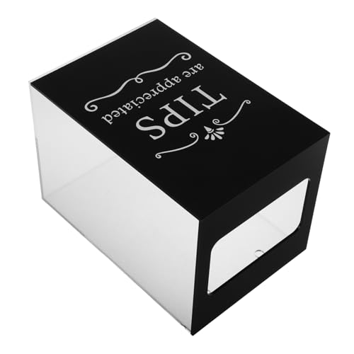 ULTECHNOVO Kasten Trinkgeldbox Gelddose Zum Sparen Von Bargeld Vorschlagsboxen Geldbank Spendengläser Zur Spendensammlung Trinkgeldglas Mit Schloss Tombolaglas Acryl Black ULTECHNOVO Kasten Trinkgeldbox Gelddose Zum Sparen Von Bargeld Vorschlagsboxen Geldbank Spendengläser Zur Spendensammlung Trinkgeldglas Mit Schloss Tombolaglas Acryl Black von ULTECHNOVO