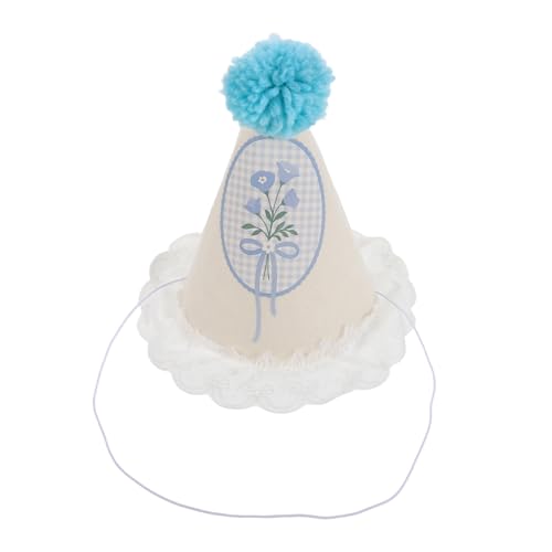 ULTECHNOVO Kindergeburtstagsparty Mütze Kleine Papierkegelparty Hüte Mit Pompon Und Spitzenverzierung Leicht Für Kreatives Und Bequemen Sitz Für Feierlichkeiten Und Fotos ULTECHNOVO Kindergeburtstagsparty Mütze Kleine Papierkegelparty Hüte Mit Pompon Und Spitzenverzierung Leicht Für Kreatives Und Bequemen Sitz Für Feierlichkeiten Und Fotos von ULTECHNOVO