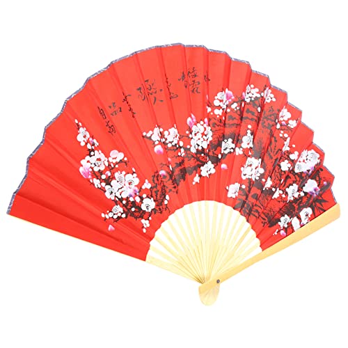 ULTECHNOVO Klappbarer Wandfächer aus Großer Faltfächer mit Pflaumenblüten Design Asiatische Wanddekoration für Fotografie und Heimdeko ULTECHNOVO Klappbarer Wandfächer aus Großer Faltfächer mit Pflaumenblüten Design Asiatische Wanddekoration für Fotografie und Heimdeko von ULTECHNOVO