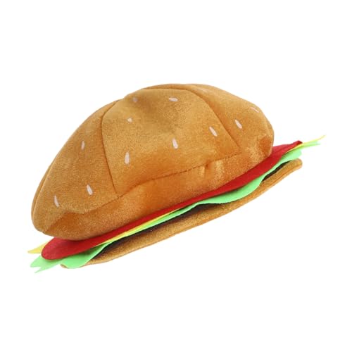 ULTECHNOVO Kreative Burger Beret Mütze Lustiger Partyhut für Damen Foto Requisite für Feierlichkeiten Bunte Kostüm Accessoires für Karneval Cosplay und Festlichkeiten ULTECHNOVO Kreative Burger Beret Mütze Lustiger Partyhut für Damen Foto Requisite für Feierlichkeiten Bunte Kostüm Accessoires für Karneval Cosplay und Festlichkeiten von ULTECHNOVO