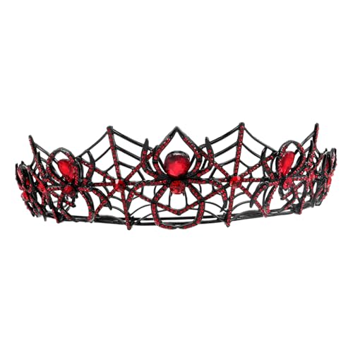 ULTECHNOVO Krone Haarschmuck Haarreifen mittelalterliches Zubehör Halloween-Krone Stirnbänder für Halloween Halloween-Cosplay-Stirnband Königinkronen für Frauen Partystirnband Legierung ULTECHNOVO Krone Haarschmuck Haarreifen mittelalterliches Zubehör Halloween-Krone Stirnbänder für Halloween Halloween-Cosplay-Stirnband Königinkronen für Frauen Partystirnband Legierung von ULTECHNOVO