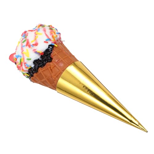 ULTECHNOVO Künstliches Eiscreme Modell aus Realistische Dekoration für Fotografie und Display Multi Funktionale Fake Eiscreme für Zuhause und Geschäfte von ULTECHNOVO