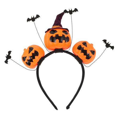ULTECHNOVO Kürbis Haarreif für Halloween Kreatives Kostümzubehör für Partys Foto Requisiten und Cosplay Einfach zu Tragen Sorgt für Festliche als von ULTECHNOVO